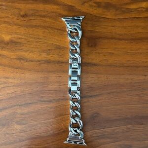 Anne Klein Silver Chain Link Watch Band